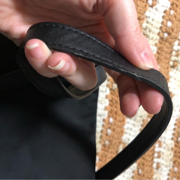 Tory Burch Black Ella Nylon Tote Purse - Picture 8 of 15